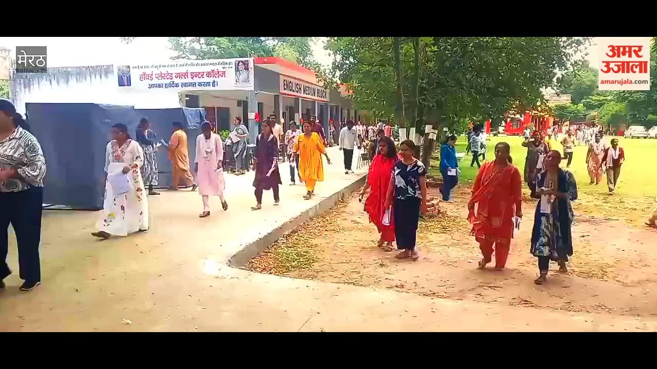 Meerut: TET Examination Concludes, Candidates Walk Out of Howard Plasted School Exam Centre