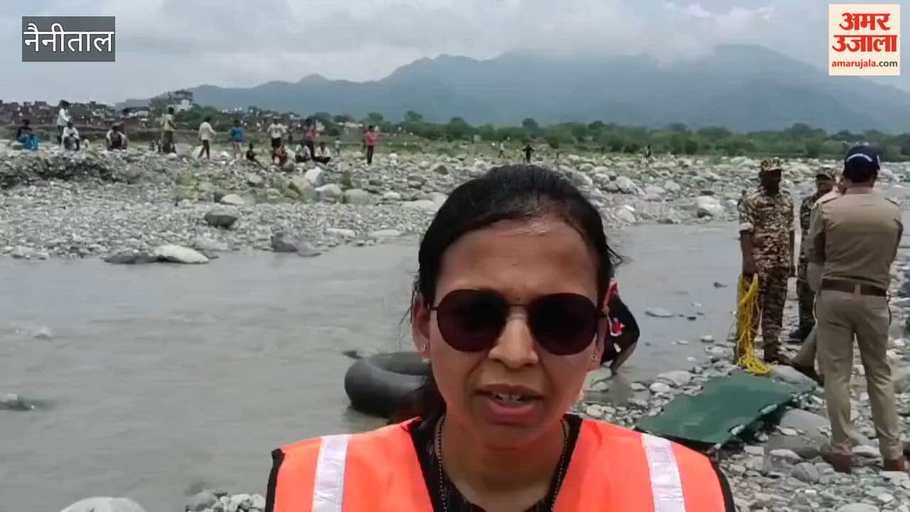 Mock drill in Gaula river Haldwani
