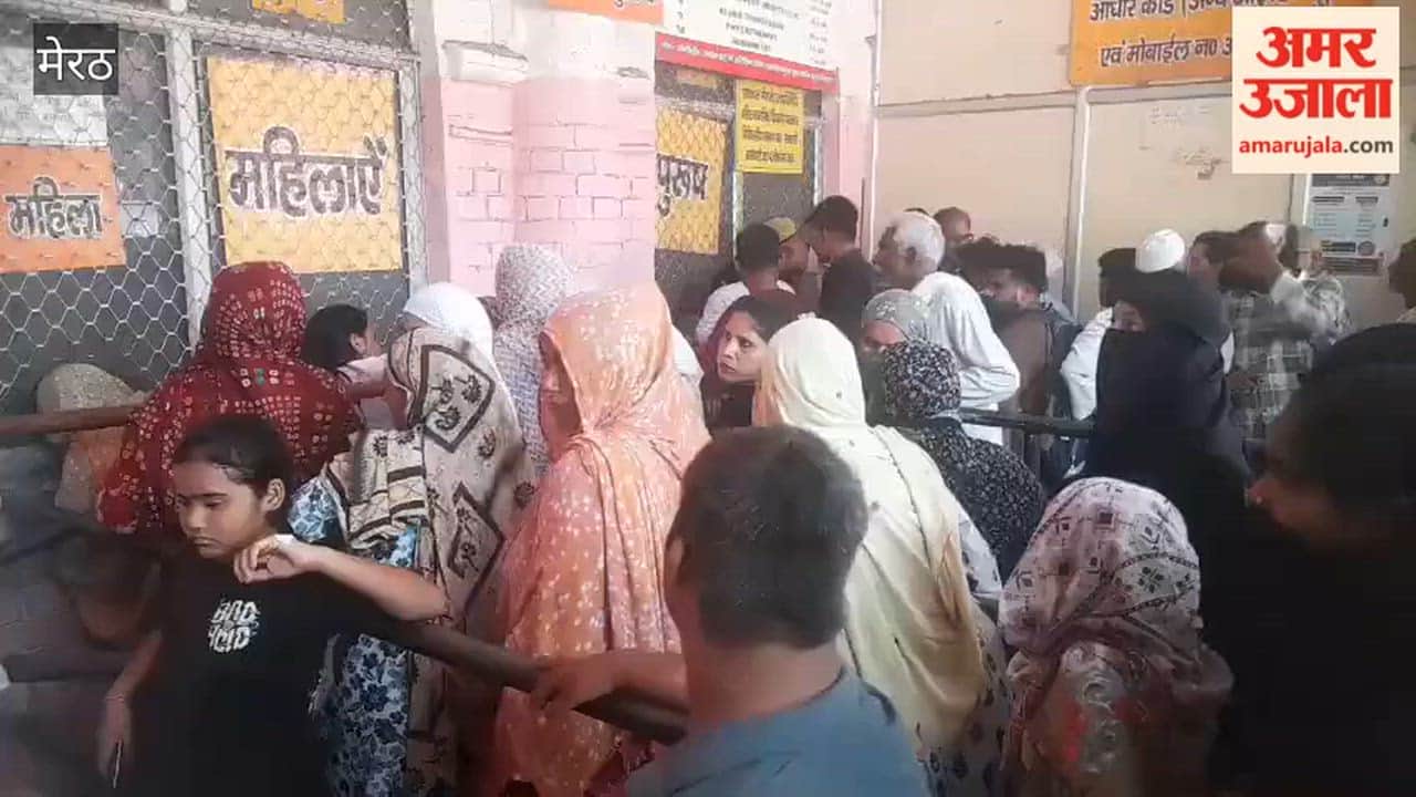 Meerut: Scorching Heat Triggers Rush of Patients at District Hospital