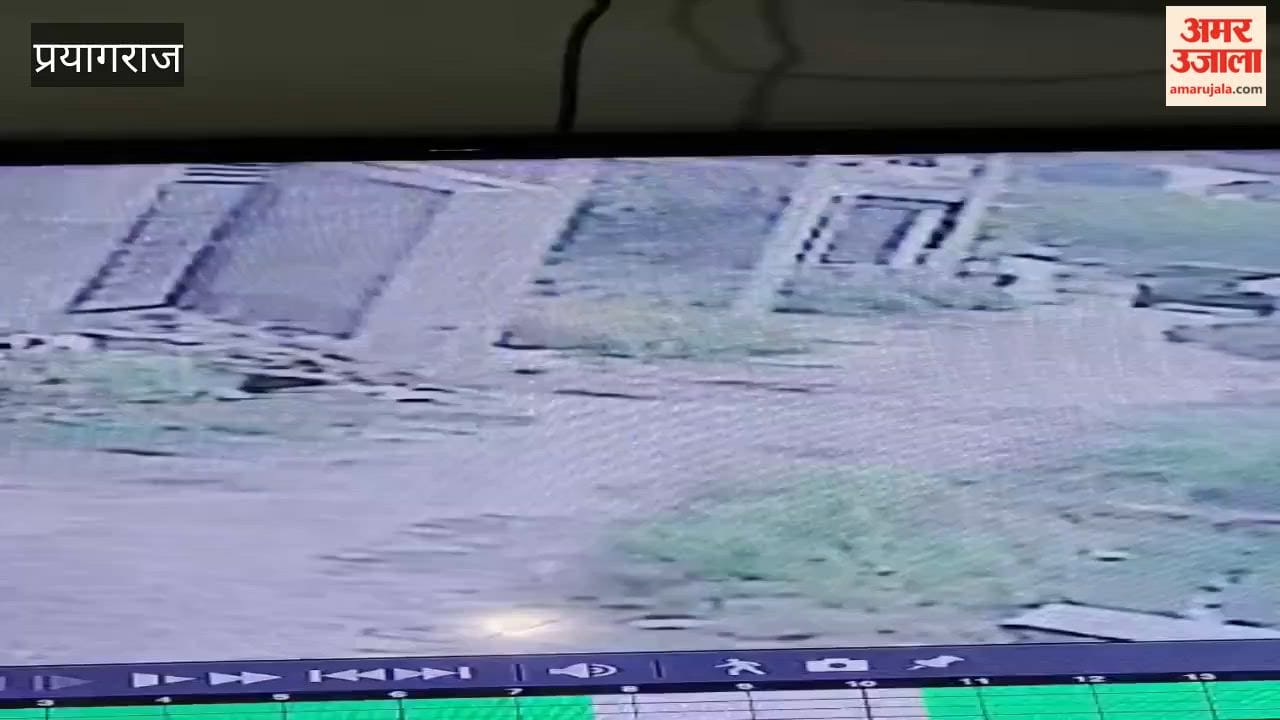 Prayagraj: Three brothers in a Thar SUV targeted with bombs and aerial firing in Bamrauli; incident captured on CCTV, case registered against seven individuals.