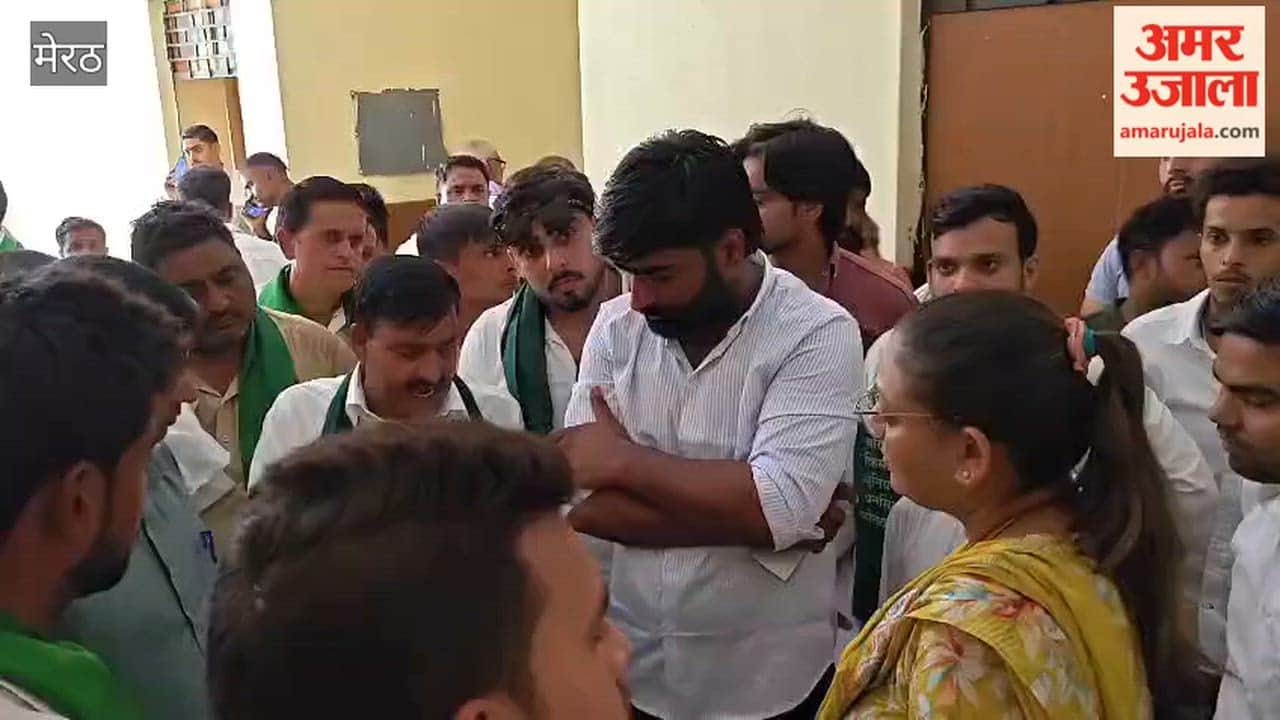 BKU Dhansingh Kotwal workers reached Sardhana tehsil regarding arrangements for Kanwar Yatra, submitted memorandum