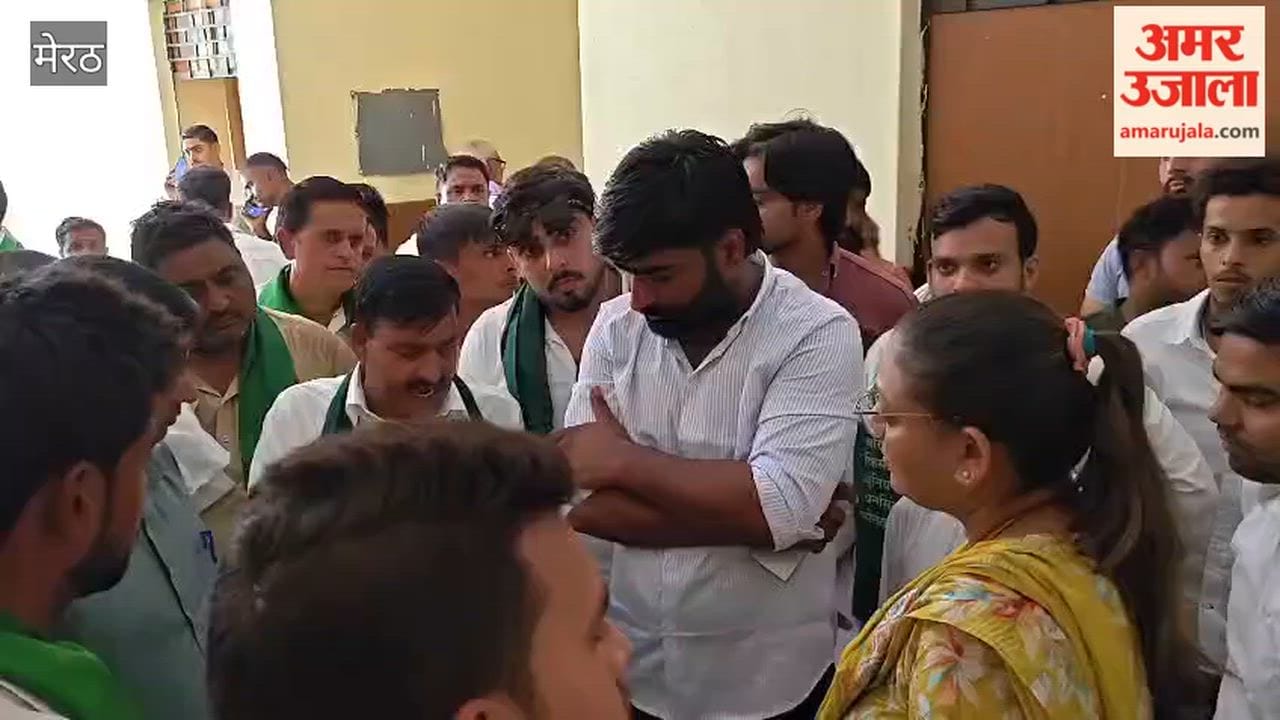 BKU Dhansingh Kotwal workers reached Sardhana tehsil regarding arrangements for Kanwar Yatra, submitted memorandum