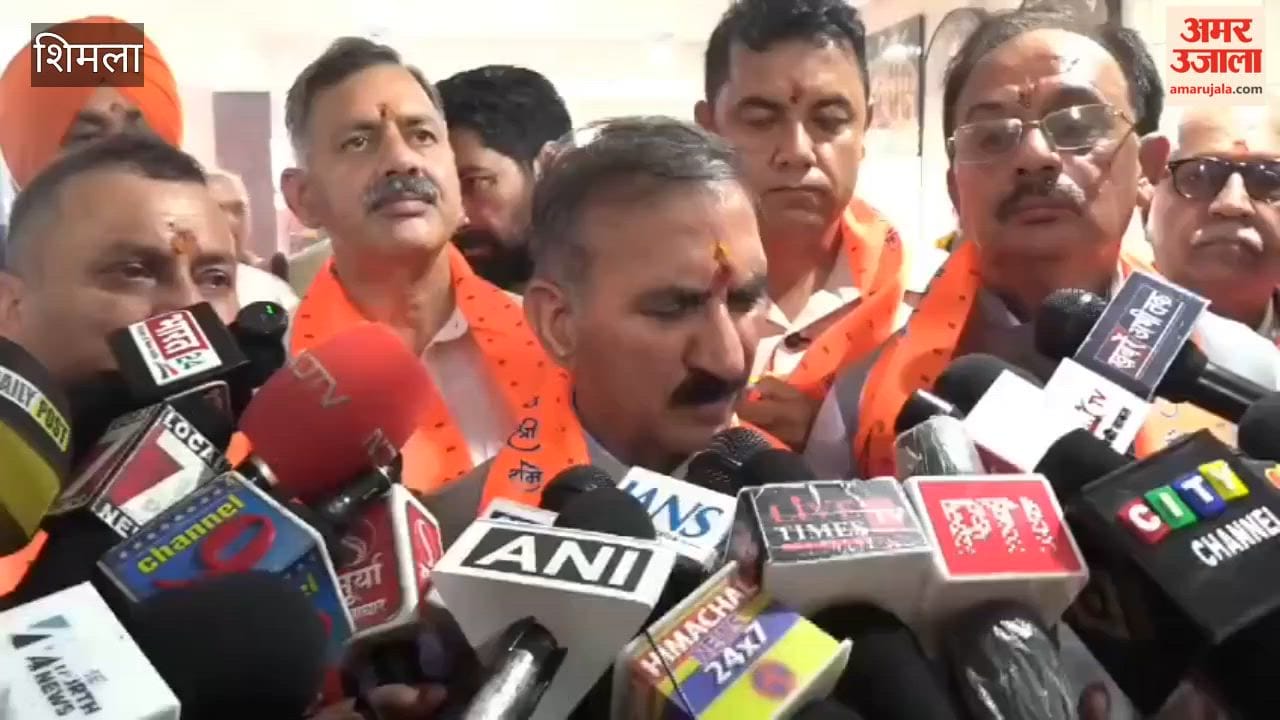 CM Sukhu Visits Shimla Ram Mandir, Targets BJP Over Ayodhya Ram Temple Donation Row
