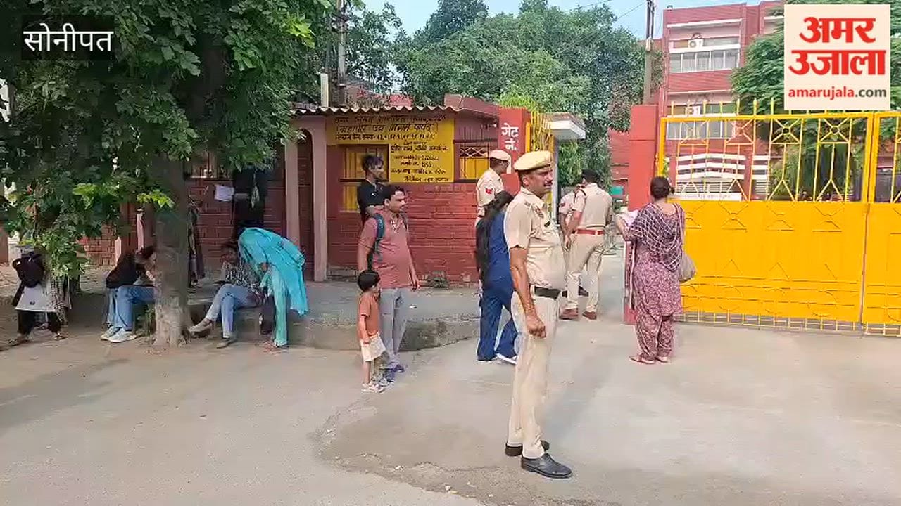 In Sonipat, 6,843 HTET TGT and 2,964 PRT candidates will take the exam; strict security arrangements are in place.