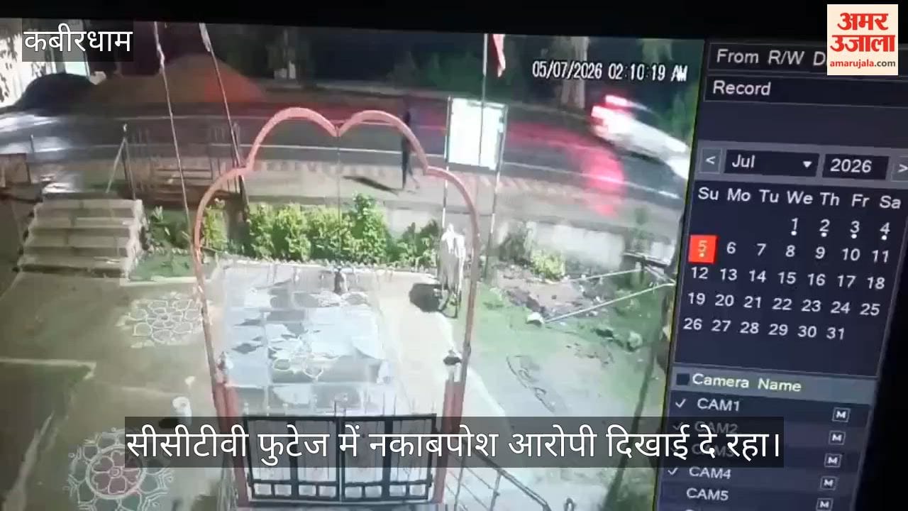 Silver Tripund and crown weighing 20 tolas stolen from Baba Vishweshwar Mahadev Temple in Kabirdham