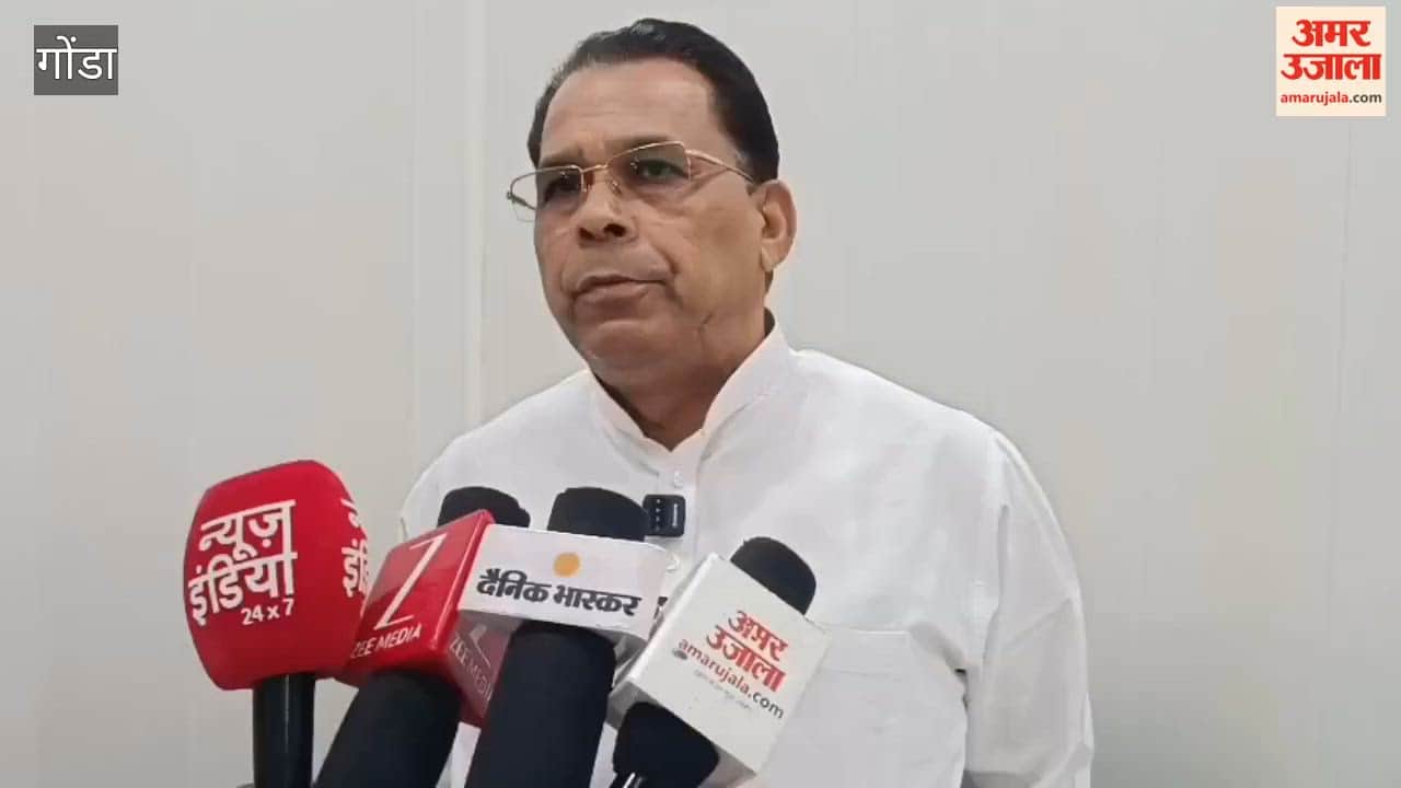 राज्यमंत्री नरेंद्र कश्यप गोंडा में बोले- कानून के शिकंजे से नहीं बचेंगे चंदा चोर