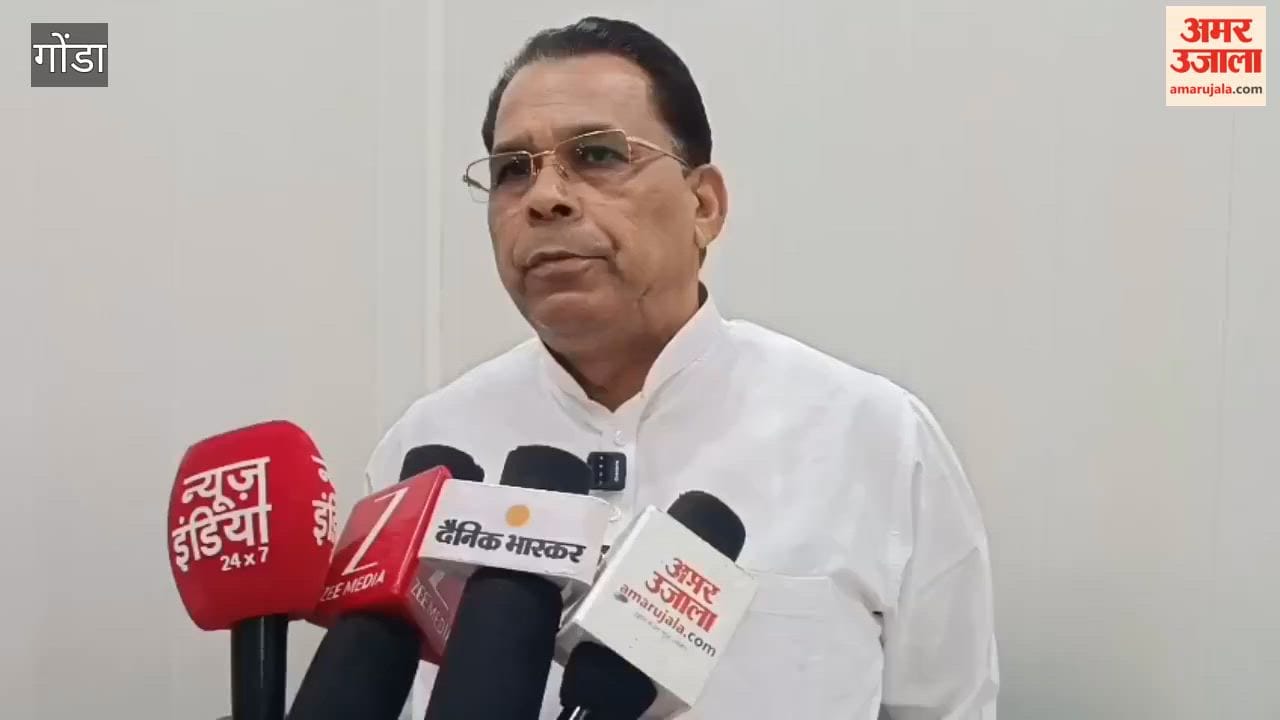 राज्यमंत्री नरेंद्र कश्यप गोंडा में बोले- कानून के शिकंजे से नहीं बचेंगे चंदा चोर