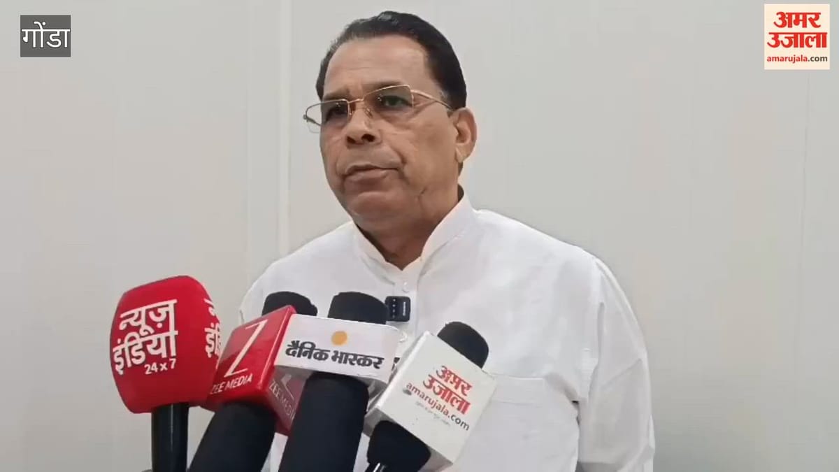 राज्यमंत्री नरेंद्र कश्यप गोंडा में बोले- कानून के शिकंजे से नहीं बचेंगे चंदा चोर