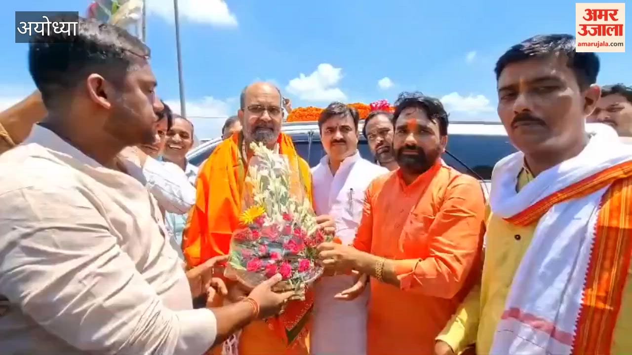 अयोध्या में देवेंद्र सिंह चौधरी बोले- राम मंदिर दान मामले में दोषी बख्शे नहीं जाएंगे