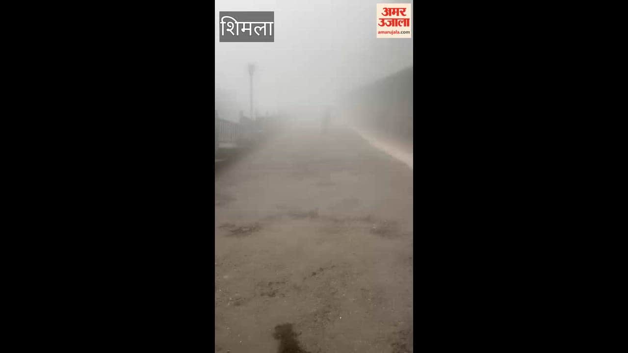shimla weather fog covers district court after rain