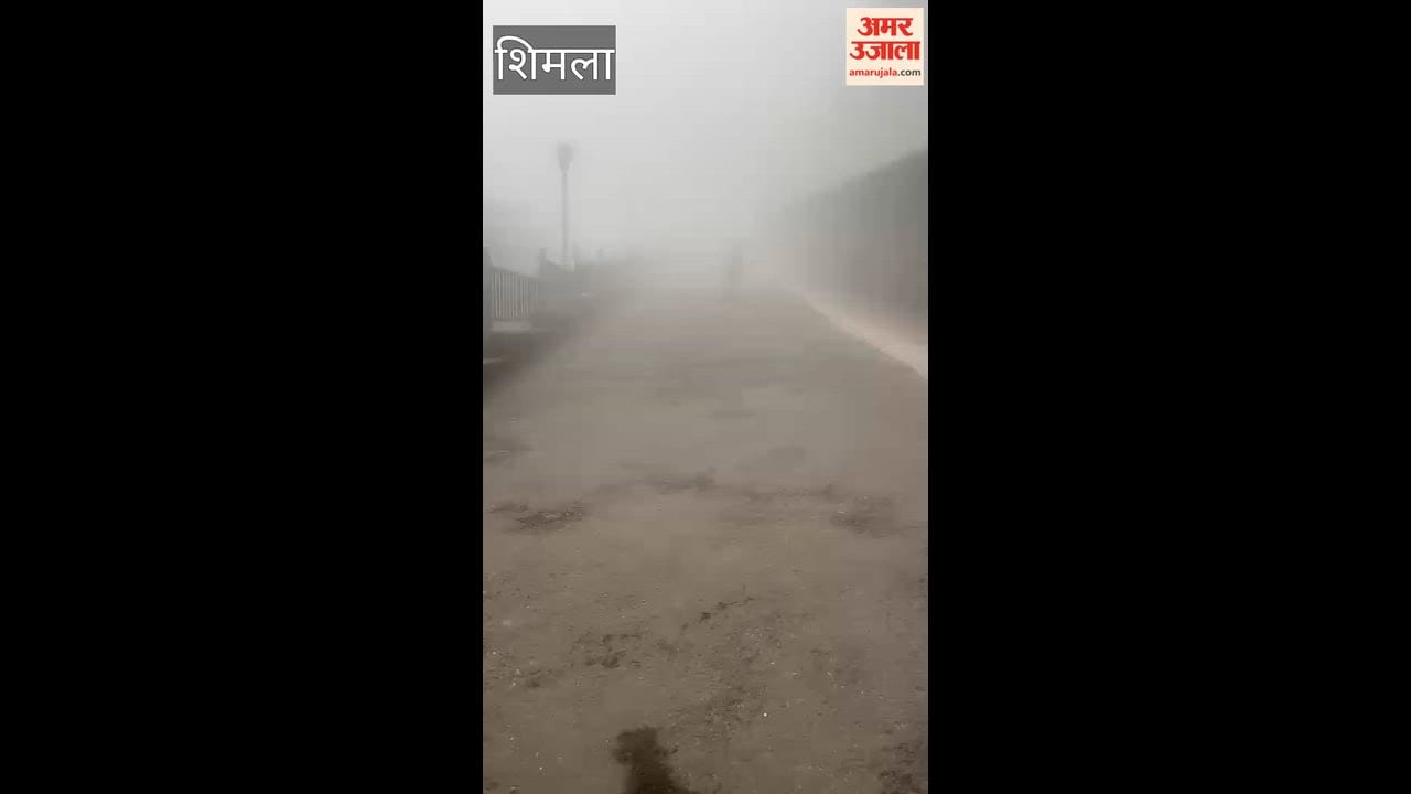 shimla weather fog covers district court after rain