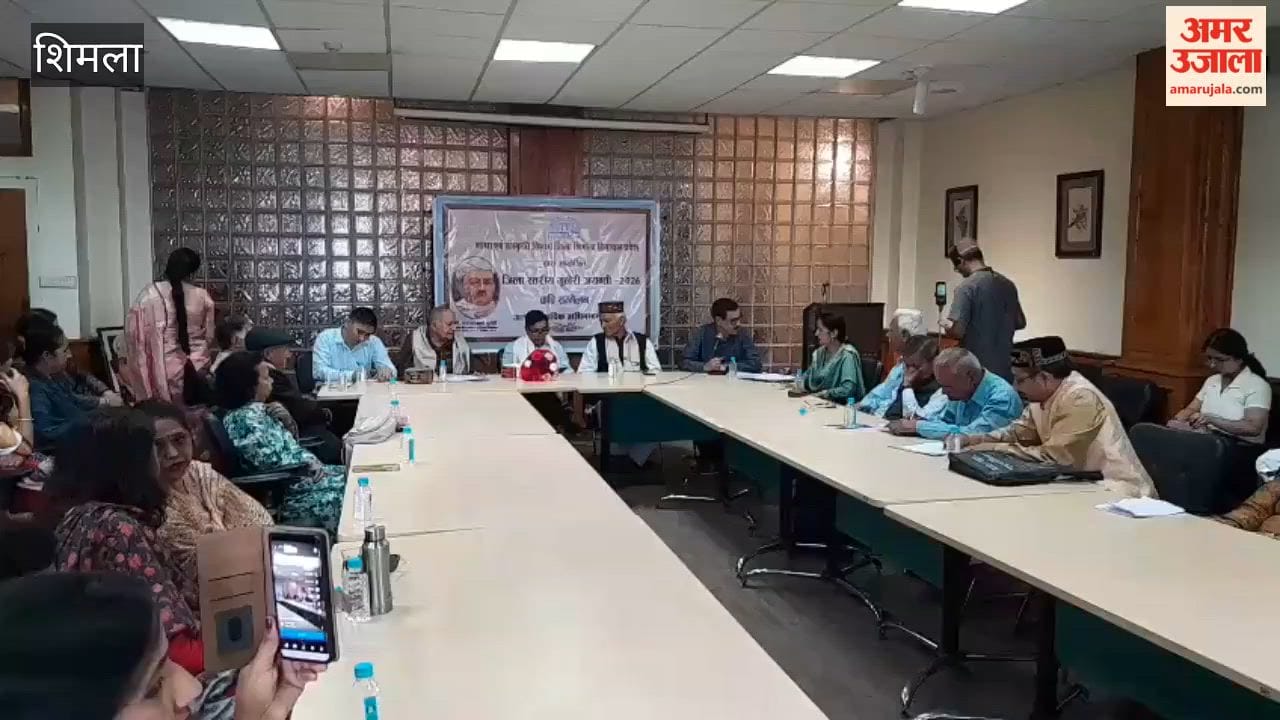 Shimla: A poem about a father's struggle resonated in the conference room of the Gaiety Theatre