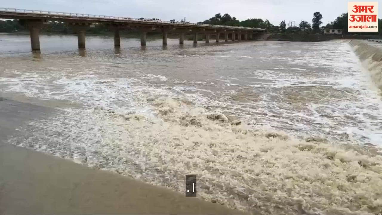 Shivnath river in Rajnandgaon crosses danger mark and administration on alert