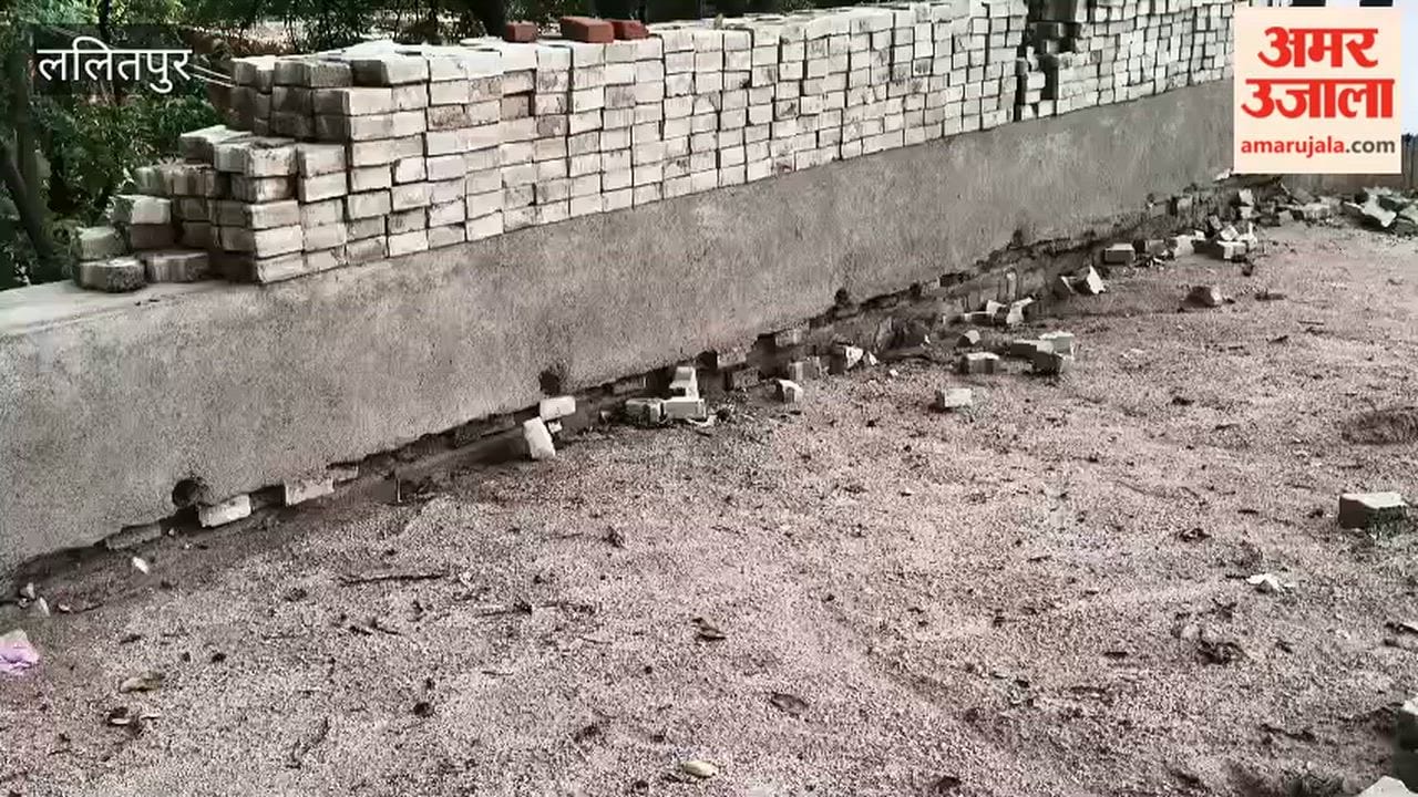 Road construction exposed by first rain; bridge approach road caves in.