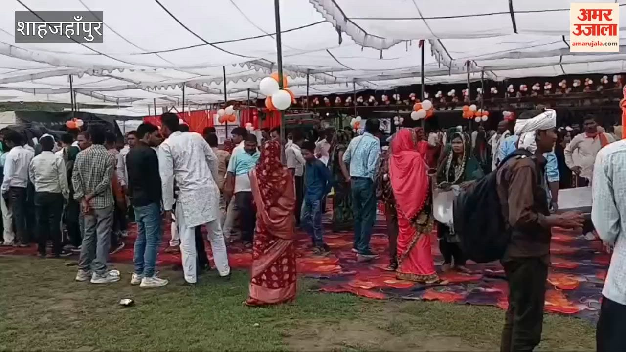 Rain disrupts arrangements for mass wedding in Shahjahanpur