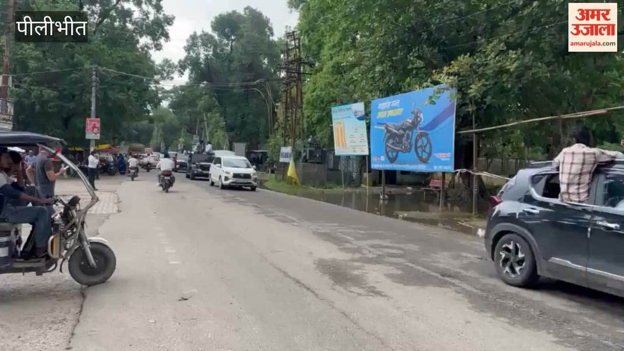 BKU Tikait District President arrived in Pilibhit with a convoy of 50 cars