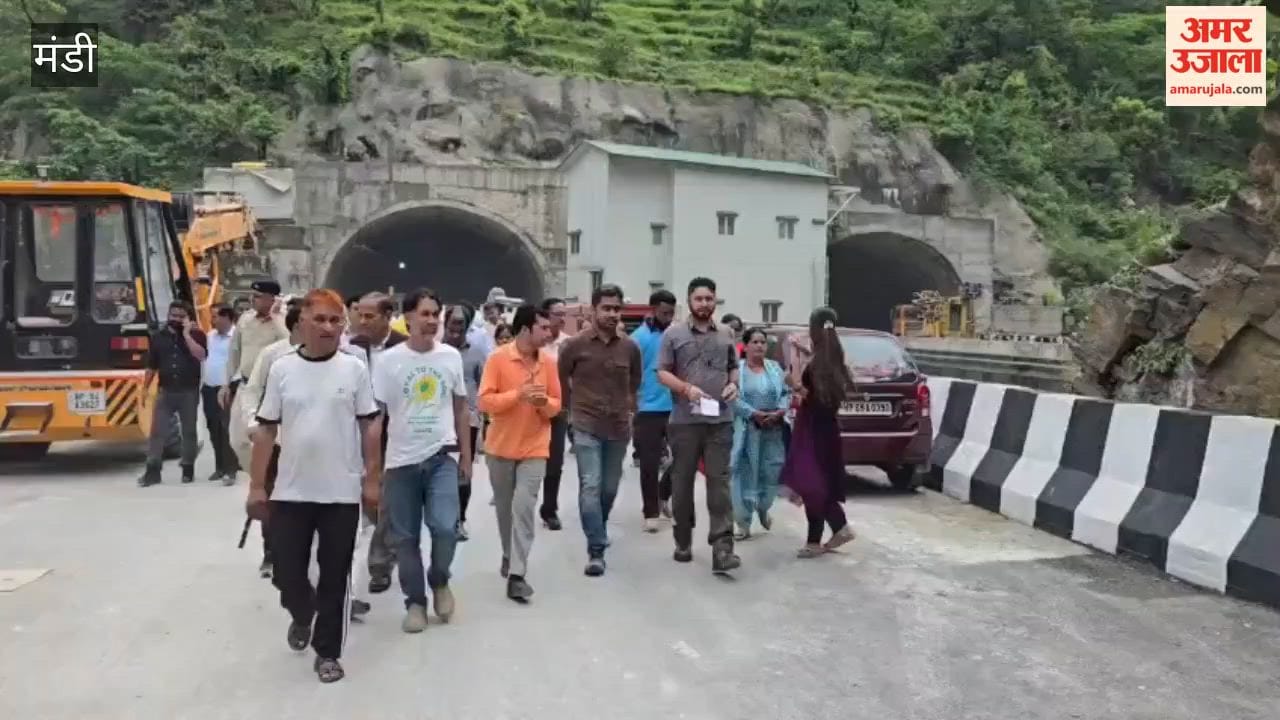 mandi kullu national highway dc apoorv devgan nhai inspection monsoon