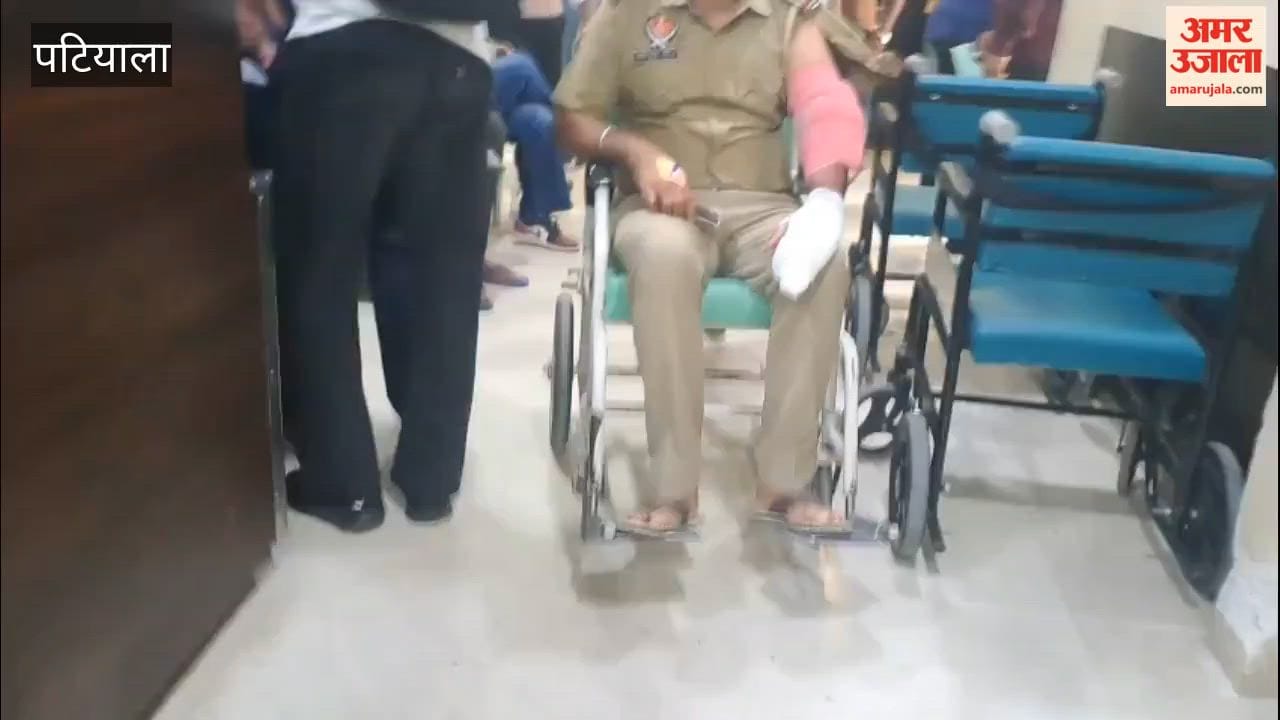 Nabha Sadar SHO's vehicle meets with an accident while chasing drug smugglers; SHO Jaspreet Singh injured