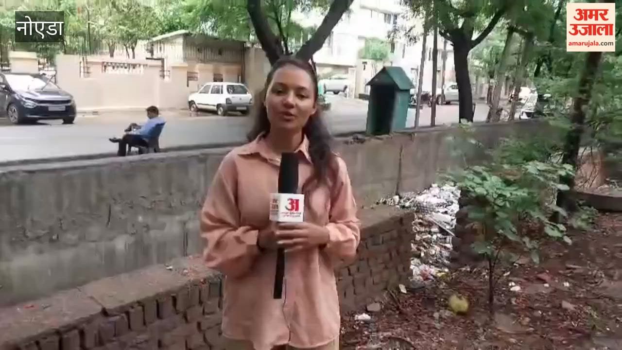 Foul odor in Noida Sector-50 Kondli drain due to garbage and waterlogging