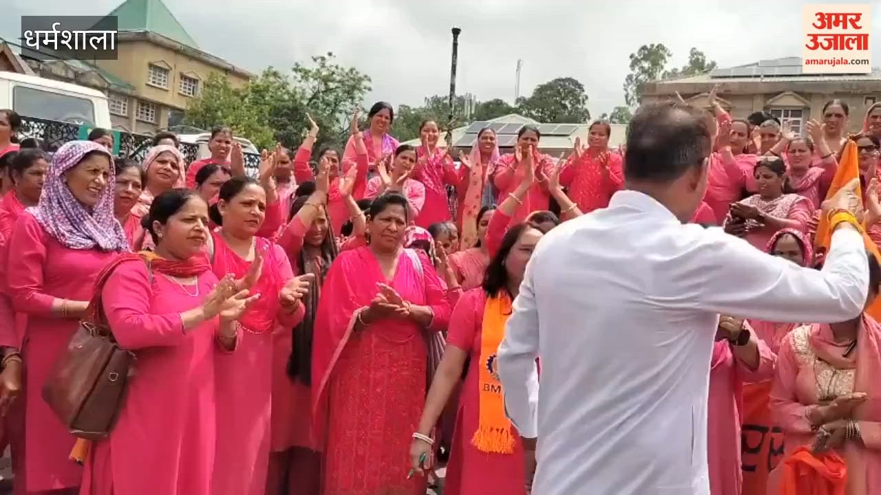 asha workers protest dharamshala salary regularization demand