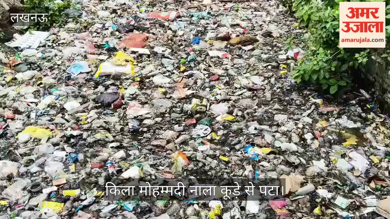 Video: किला मोहम्मदी नाला कूड़े से पटा, सफाई व्यवस्था पर स्थानीय लोगों ने उठाए सवाल