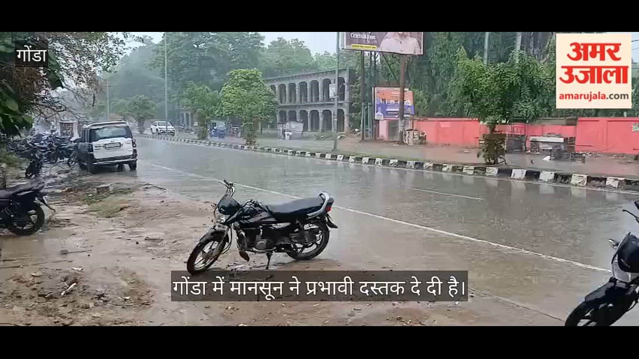 VIDEO: झमाझम बारिश से बदला मौसम, गर्मी से मिली राहत, किसानों के चेहरे खिले