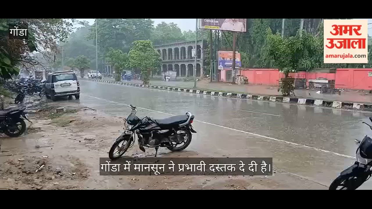 VIDEO: झमाझम बारिश से बदला मौसम, गर्मी से मिली राहत, किसानों के चेहरे खिले