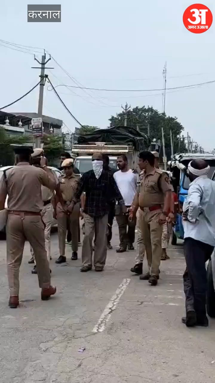 करनाल में हत्यारे देवर का सिर मुंडवाकर पुलिस ने सड़कों पर घुमाया, हाथ जोड़कर मांगता रहा माफी