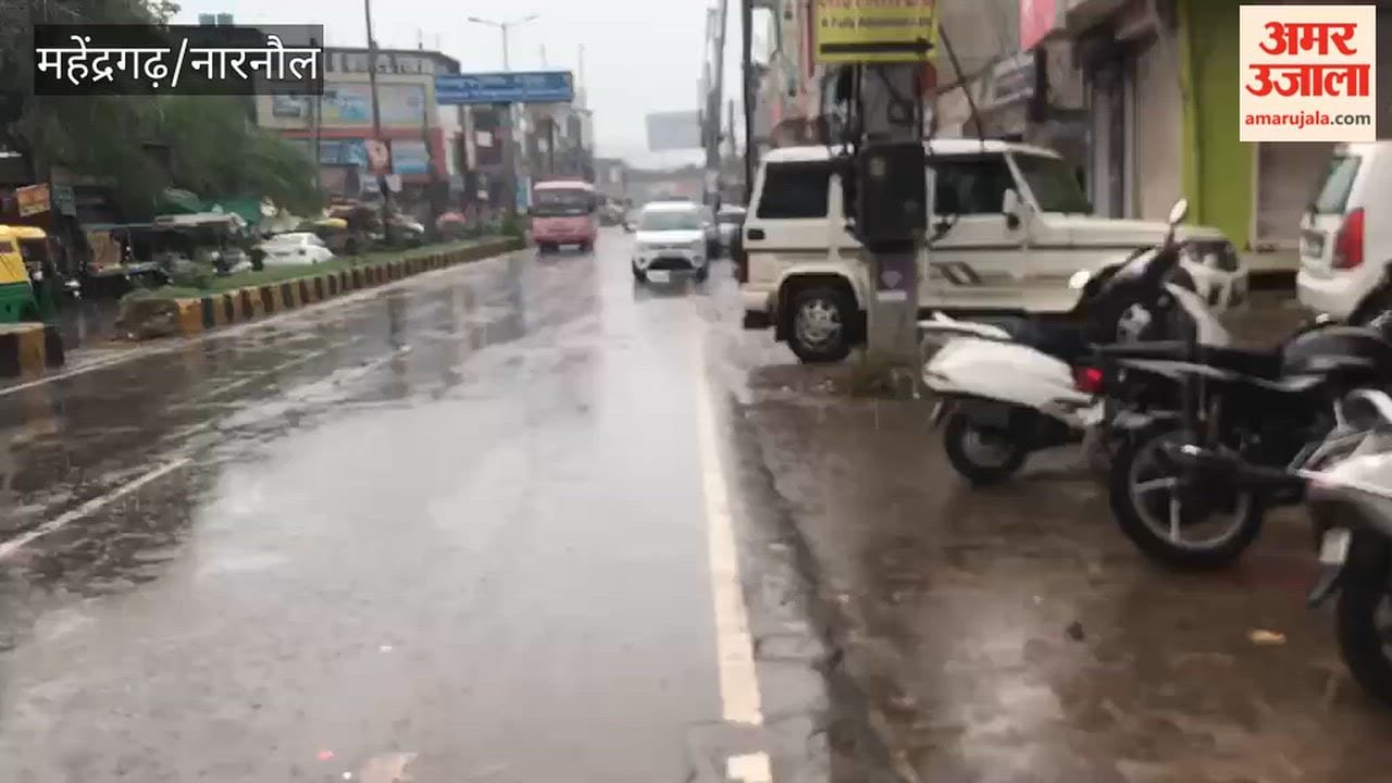 Light rain begins in Narnaul; weather to remain changeable until the 10th.