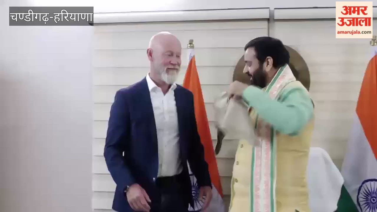 IKEA India CEO Patrick Antony met CM Saini