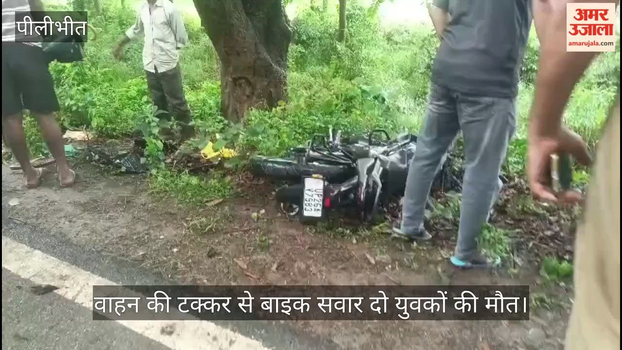 Two youths on a bike killed in collision with a vehicle