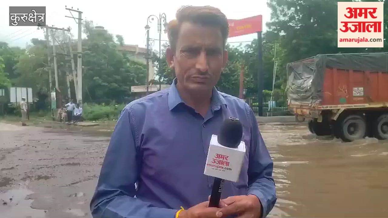Heavy rain lashed Kurukshetra overnight; Thanesar recorded 129 mm of rainfall, while Babain received 136 mm.