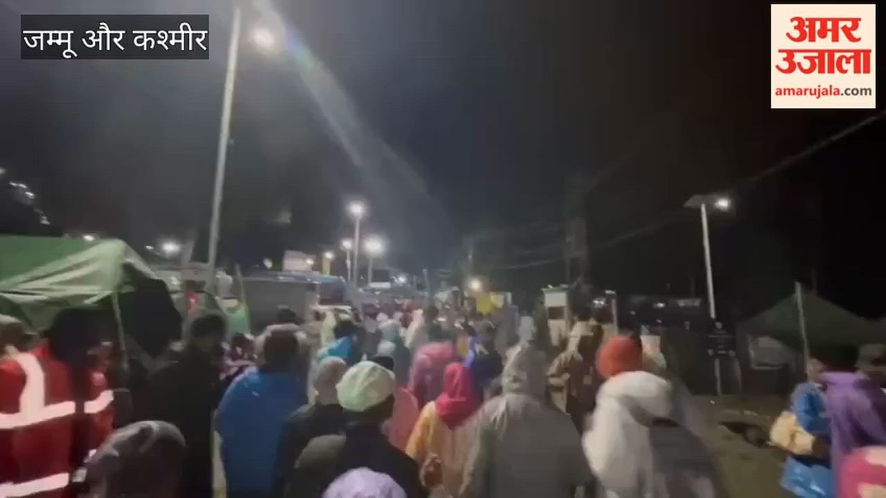 Amarnath Yatra Sees Heavy Rush on Fifth Day