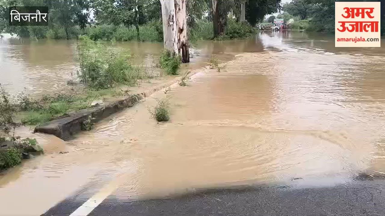 Bijnor: Malan River in Spate, Haridwar Road Closed, Traffic Diverted