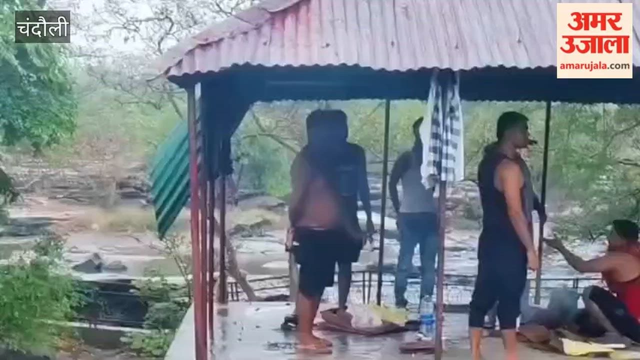 Video of liquor party Rajdari Waterfall goes viral Forest Department take action
