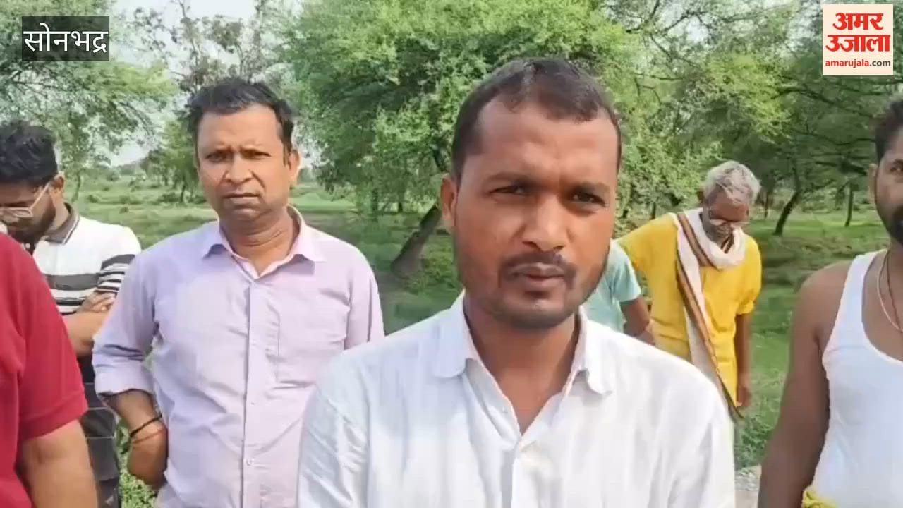 CC road built cost 40 lakh began crumbling within four months; protest held
