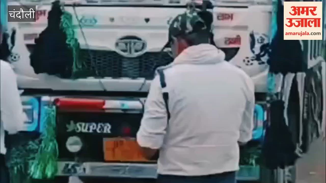 Traffic police take action against 20 trucks with pressure horns 2 lakh fine imposed