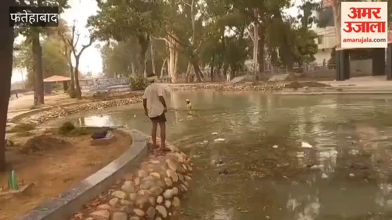 Irrigation Department swings into action following the discovery of a body at Tohana's Kalpana Chawla Park; lake cleaning begins, and six watchmen are deployed for security.
