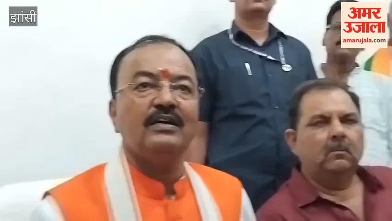 Deputy CM Keshav Prasad Maurya spoke on contesting the election from Jhansi.