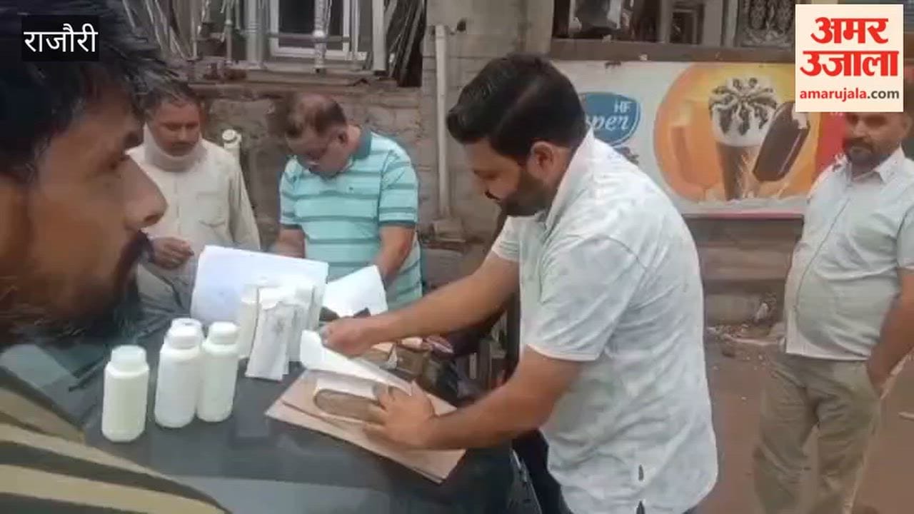 Food Safety Department swings into action following the 'rubber-like milk' incident.