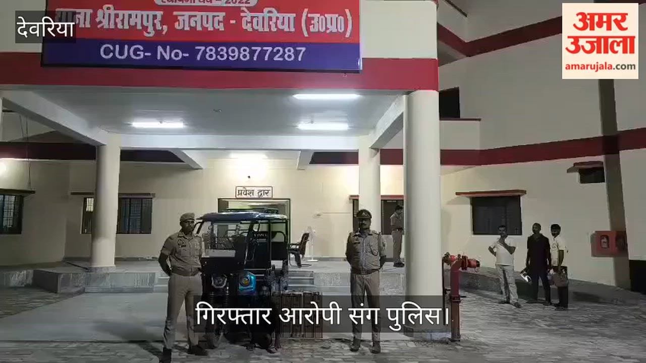10 cartons of liquor were being transported to Bihar via e-rickshaw; one smuggler arrested.