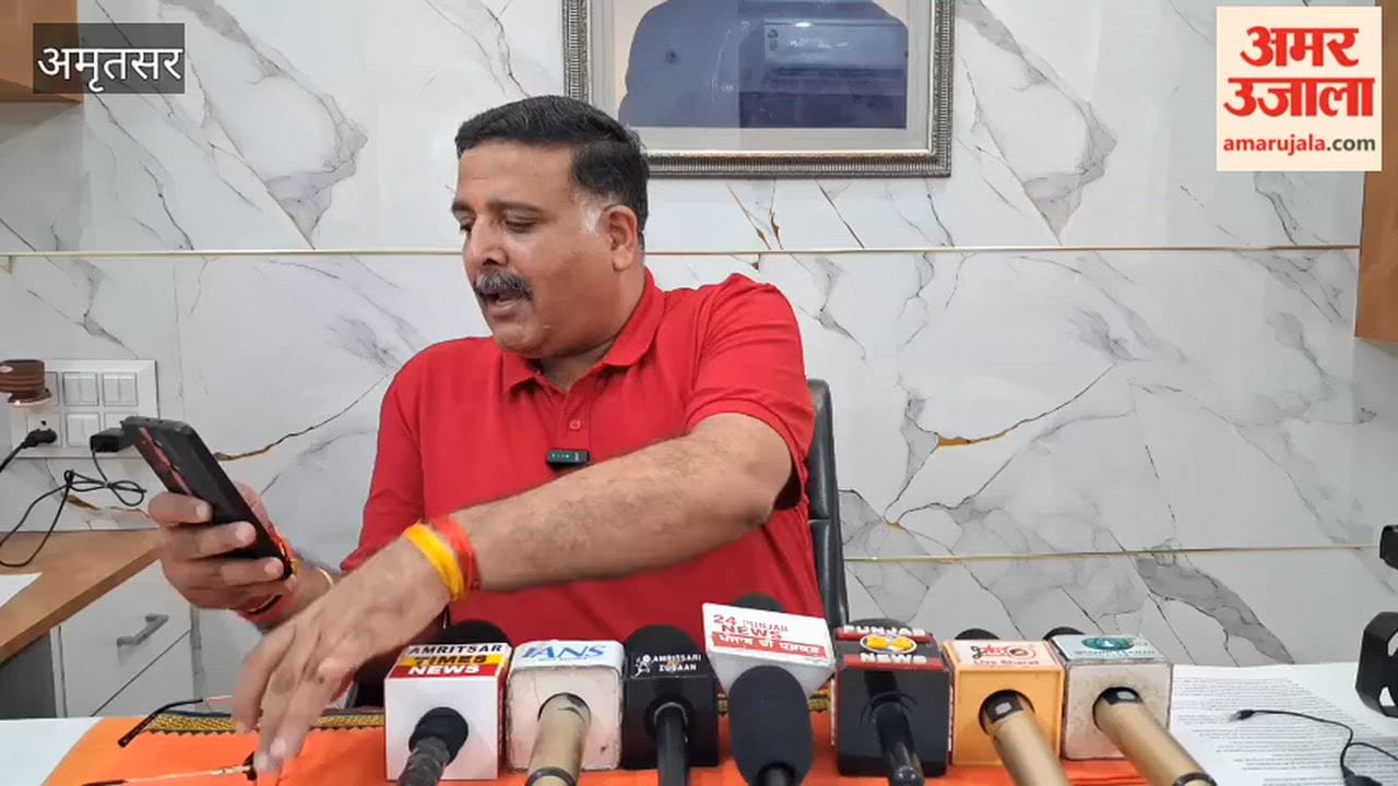 BJP District Secretary speaks on the 'Satluj' film controversy; raises voice in support of the Hindu community.