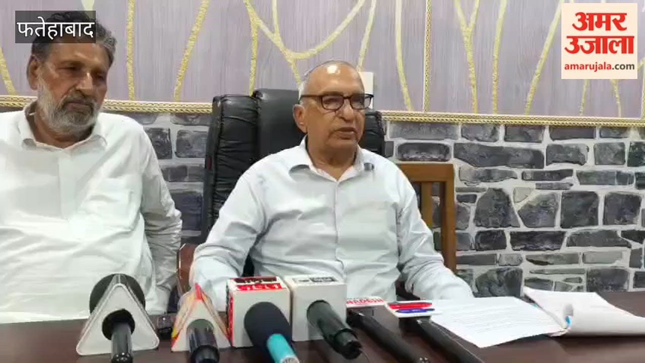 The government is rendering Haryana barren by draining water from Bhakra; INLD will wage a decisive battle for the rights of farmers: Prof. Sampat Singh.