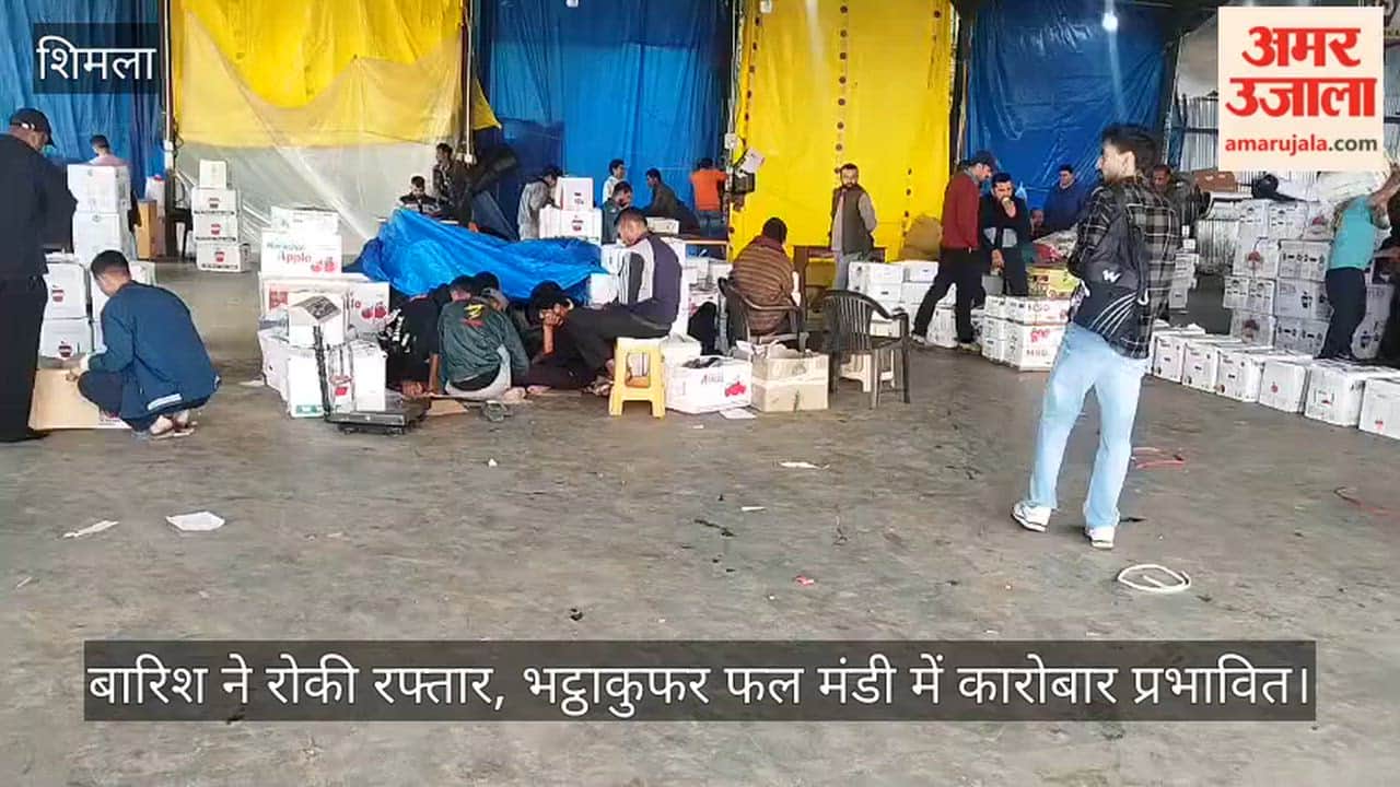 Rain slows down pace; business at Bhattakufer fruit market affected.