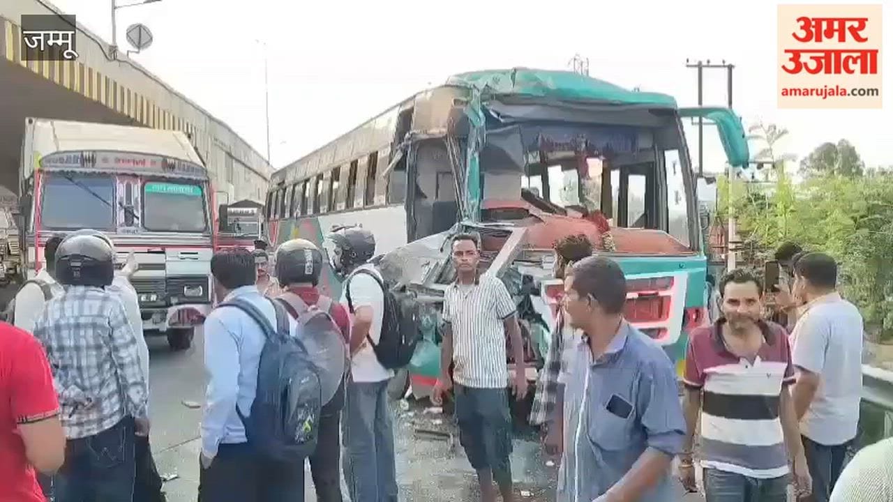 Horrific accident at Samba's SIDCO Chowk