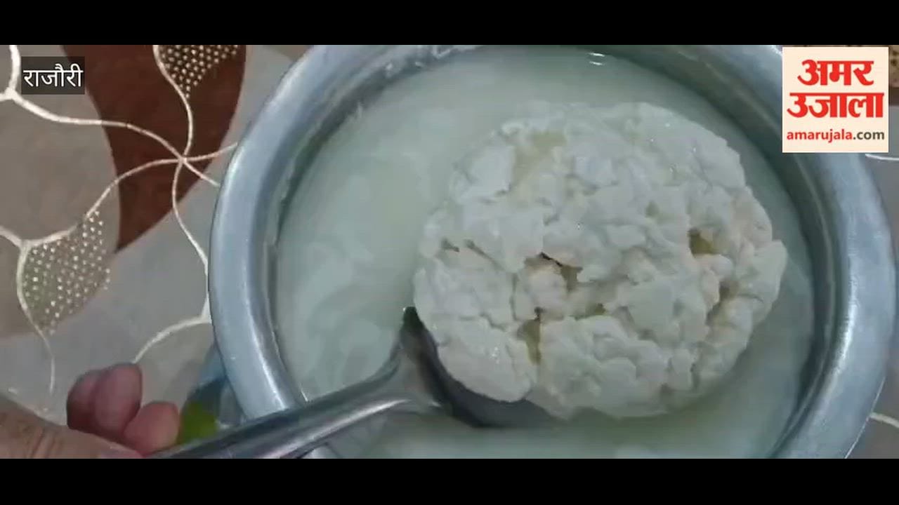 Milk turned into a rubber-like substance upon boiling