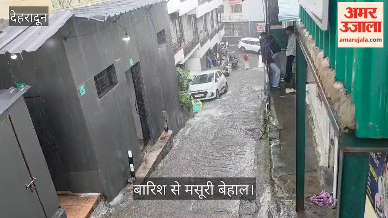 Mussoorie reels from rain for the sixth consecutive day; drainage system exposed
