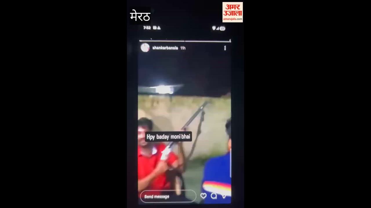 Hastinapur: Gun Firing Video Goes Viral, Police Probe Weapon's Legality