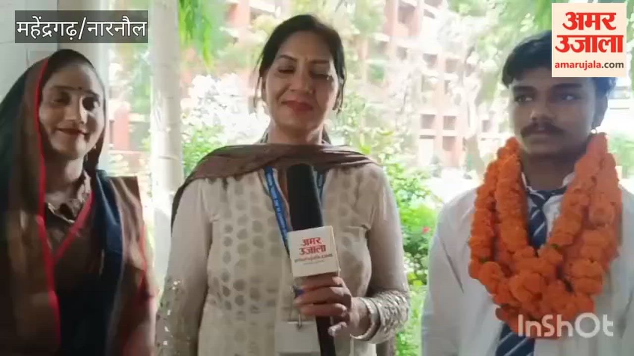 Narnaul: Dhruv Gautam accorded grand reception at Government Model Sanskriti School upon return from Japan Samvad News Agency