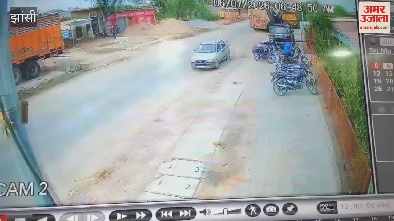 Father and son critically injured in road accident near Mahadev Dhaba; two drivers accused of negligence.
